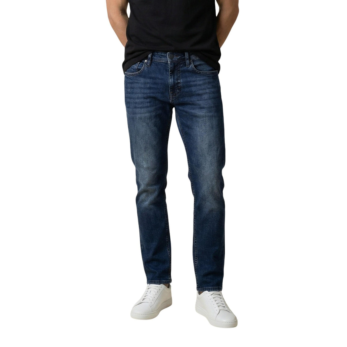 Antony Morato herenjeans blauw rits en knopen