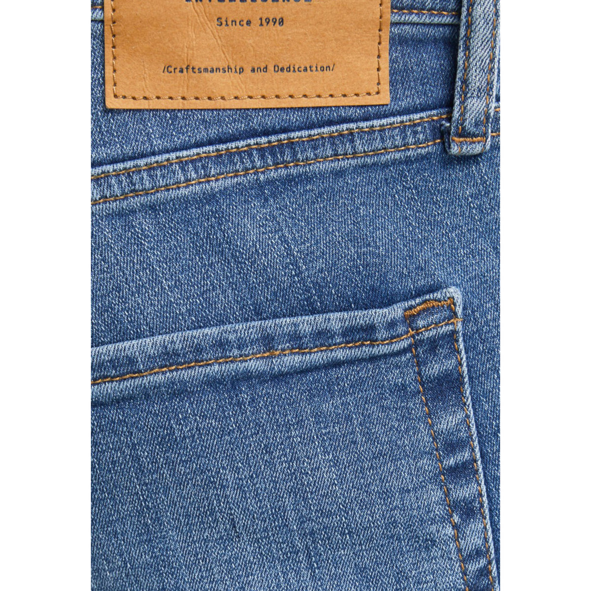Jack & Jones herenjeans blauw -gesleten effect