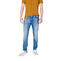 Tommy Hilfiger Jeans herenjeans blauw uni