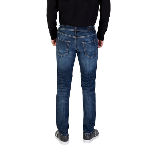 Antony Morato herenjeans blauw -gesleten effect