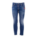 Dsquared2 herenjeans blauw rits en knopen