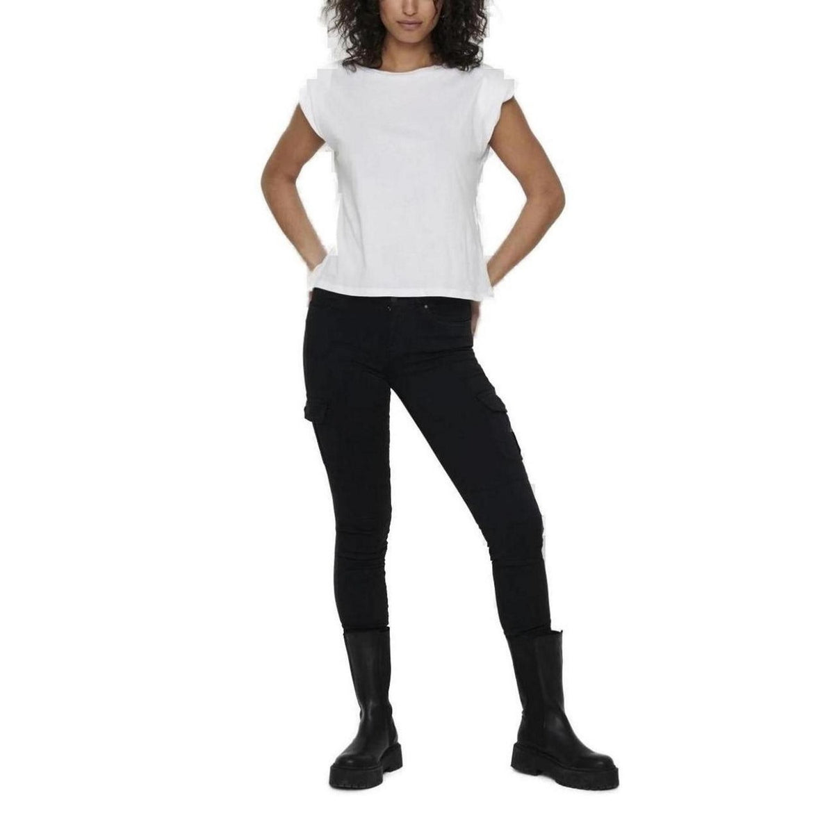 Only damesjeans zwart - productfoto 3