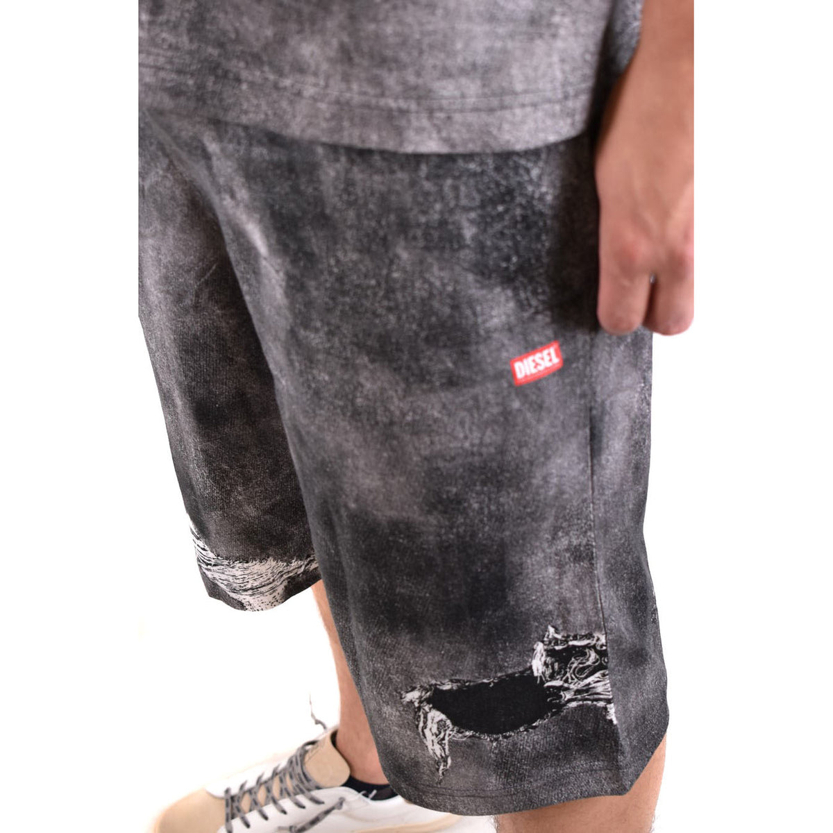 Diesel herenbermuda zwart