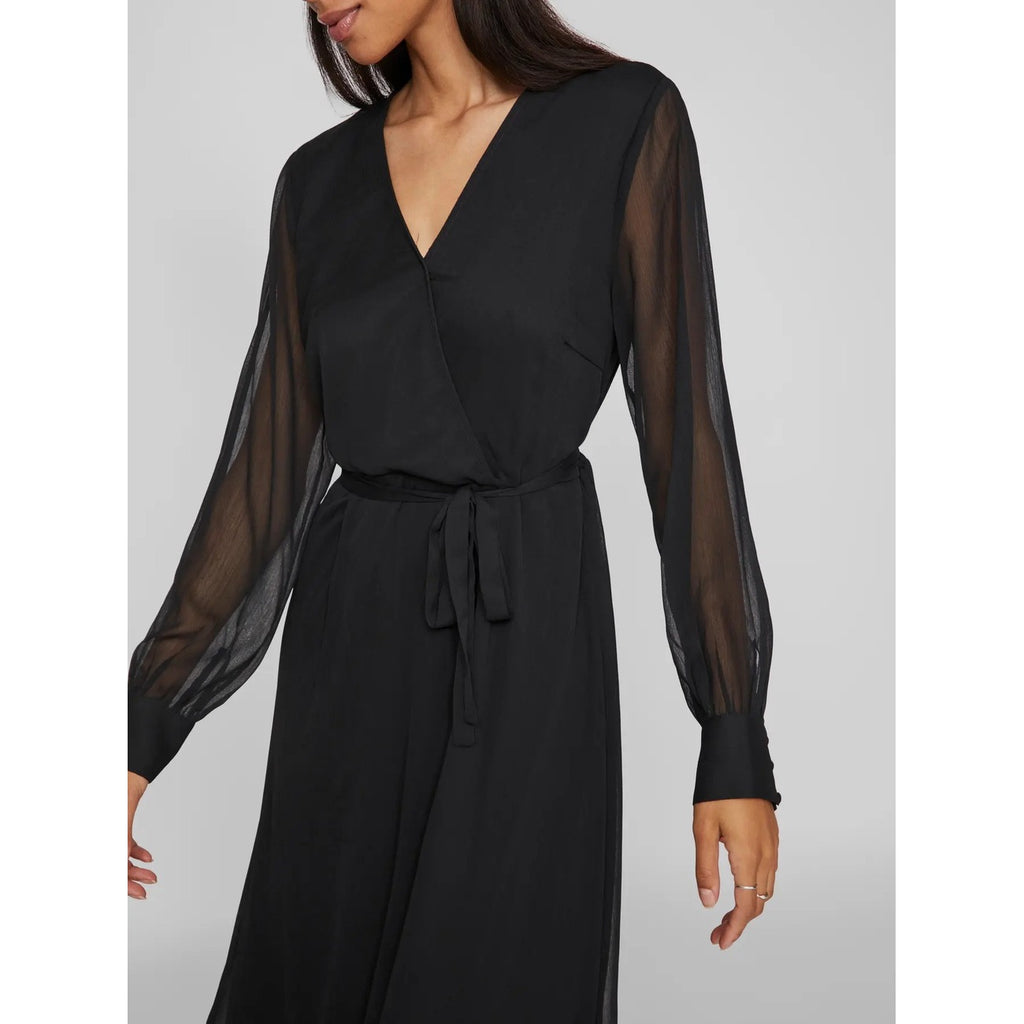 Vila Clothes damesjurk zwart - productfoto 4