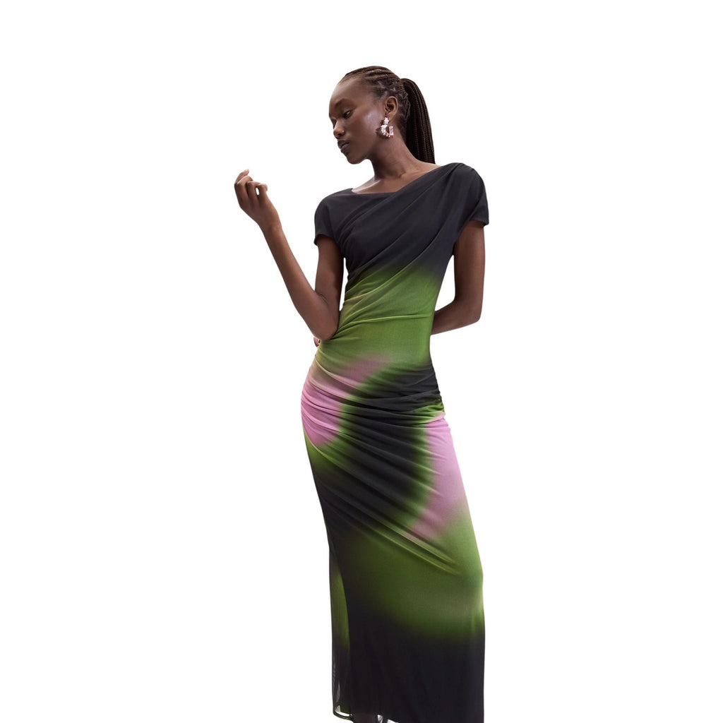 Desigual damesjurk groen - productfoto 2