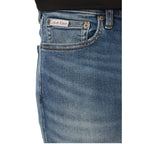 Calvin Klein Jeans herenjeans blauw voor- en achterzak