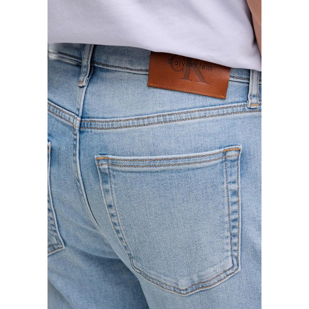 Calvin Klein Jeans herenjeans blauw 2% Andere vezels 85% Katoen 13% Polyester