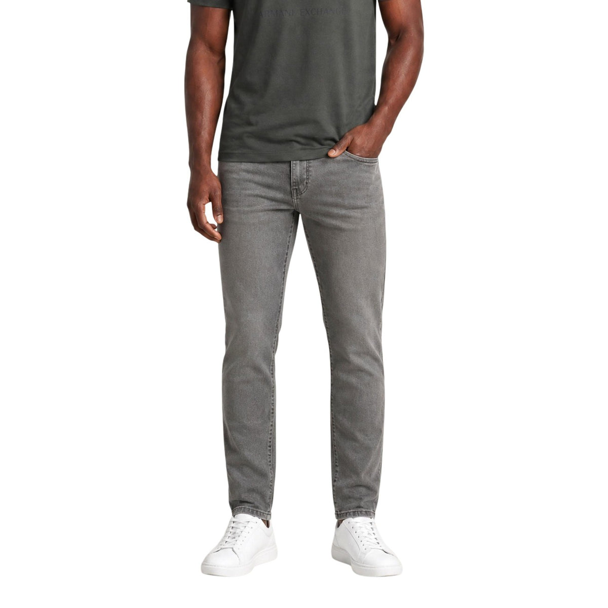 Armani Exchange herenjeans beige