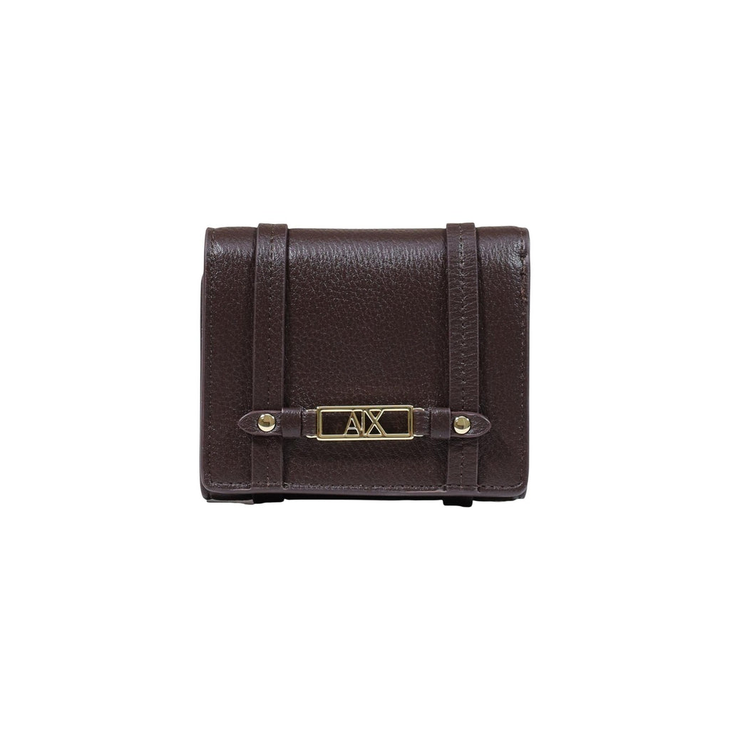 Armani Exchange portemonnee bruin • size (cm): w12 x h9 x l3 (cm)