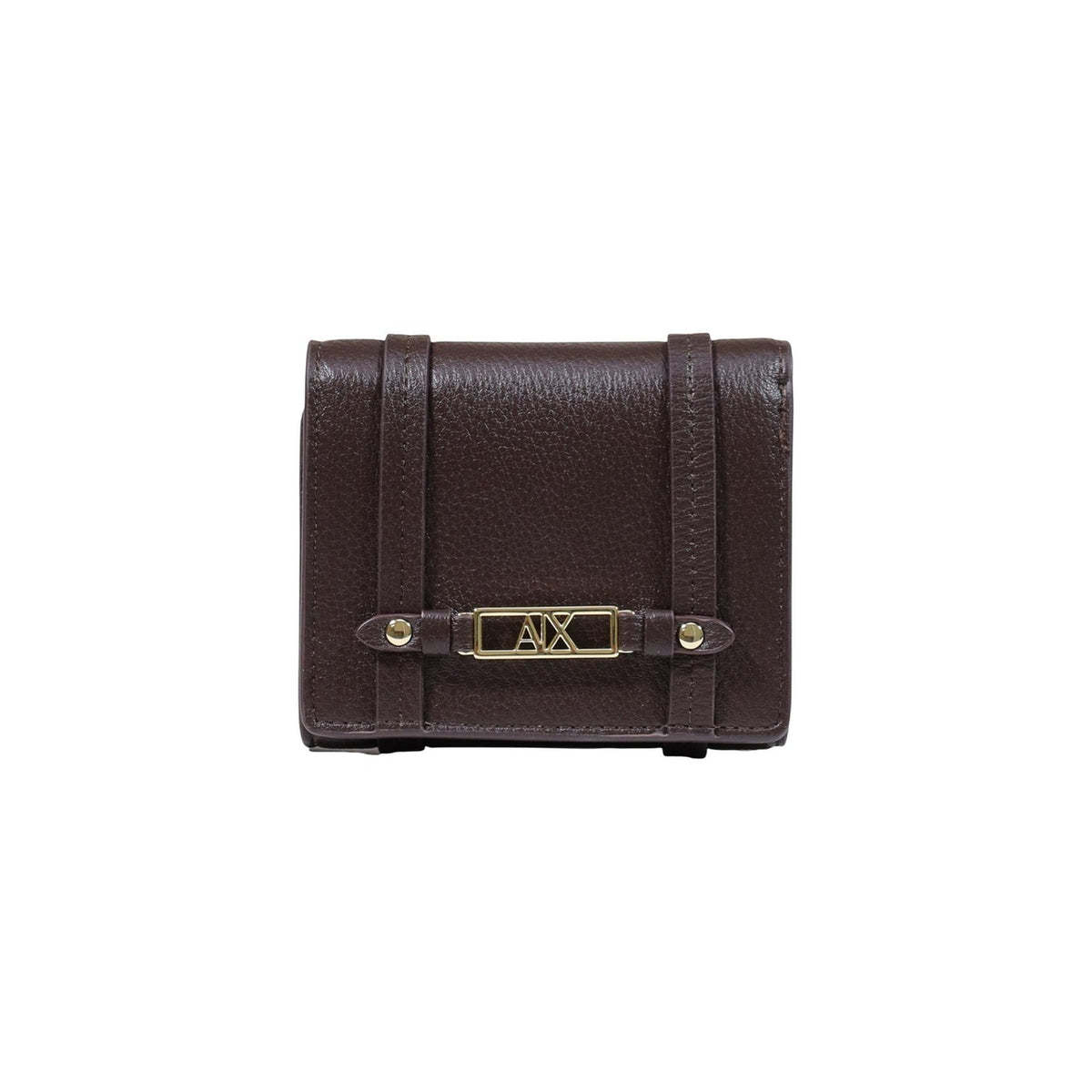 Armani Exchange portemonnee bruin • size (cm): w12 x h9 x l3 (cm)