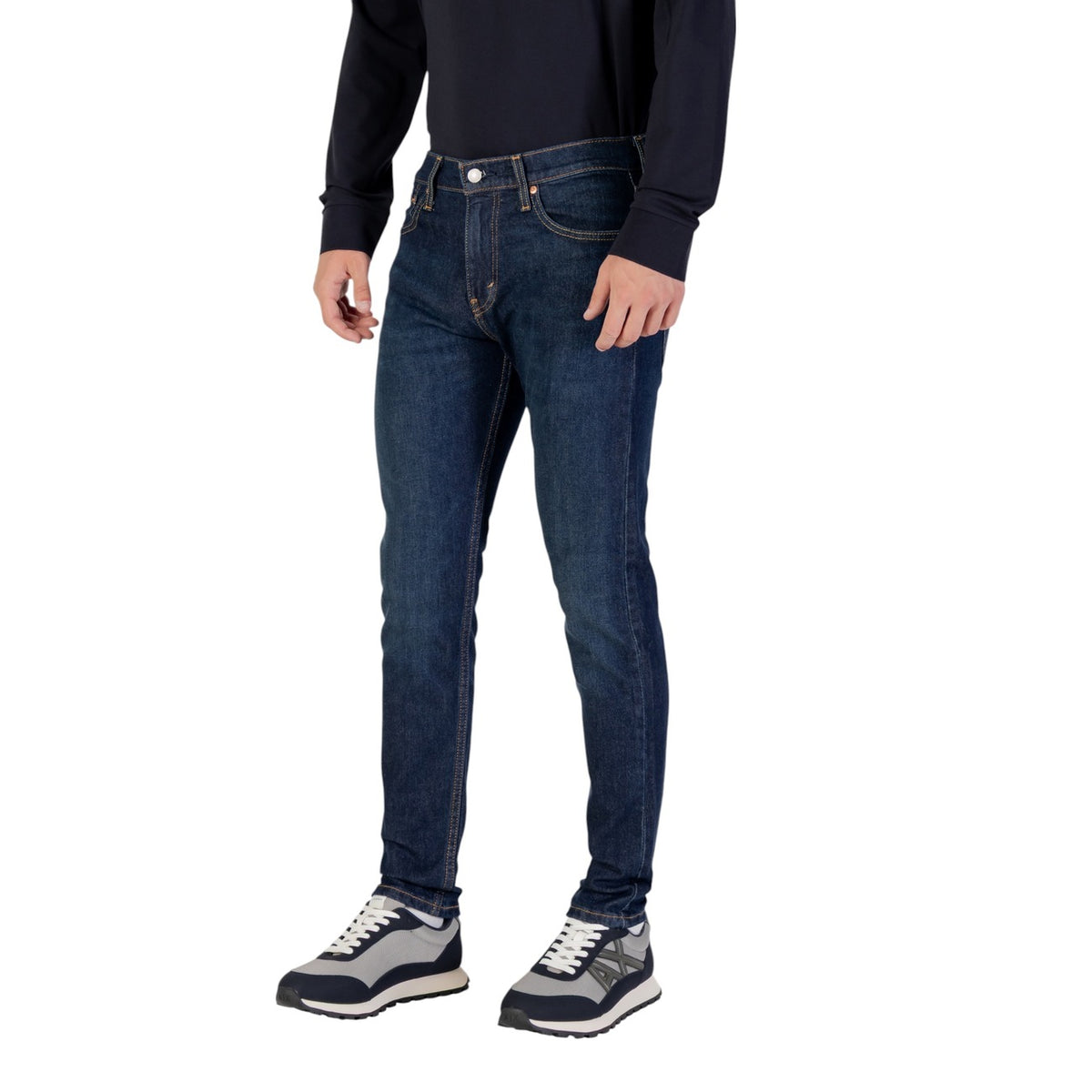 Levi`s herenjeans blauw 70% Katoen 2% Elastaan 28% Lyocell