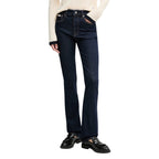Calvin Klein Jeans dames jeans blauw - vooraanzicht