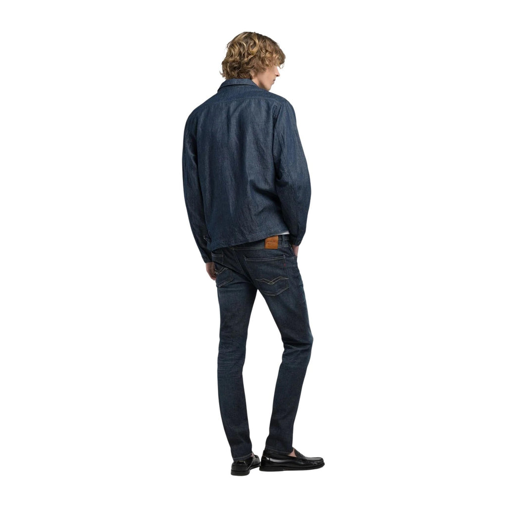 Replay herenjeans blauw voor- en achterzak