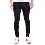 Dsquared2 herenjeans zwart rits en knopen