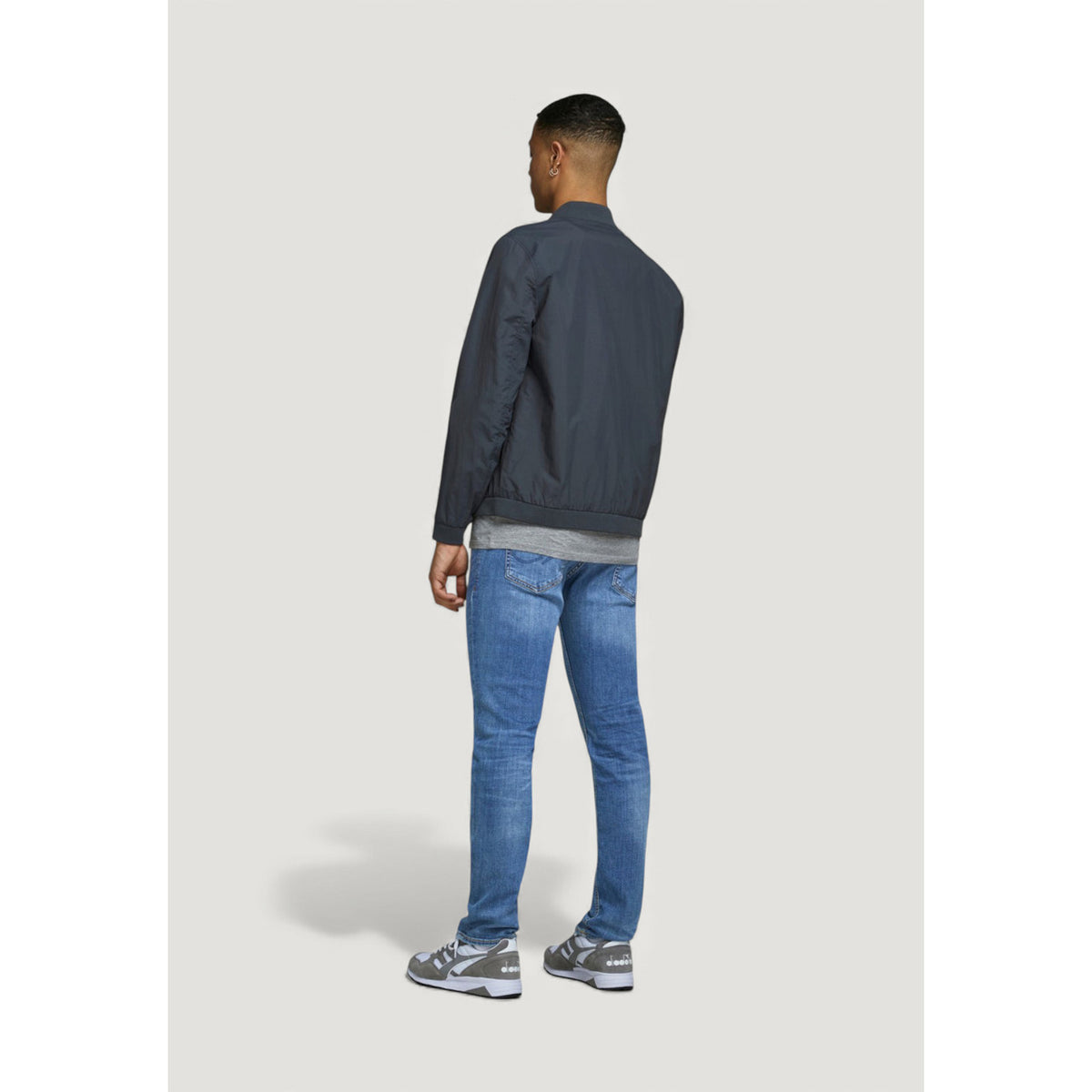 Jack & Jones herenjeans blauw -gesleten effect