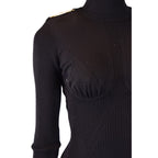 Elisabetta Franchi damesjurk zwart - productfoto 12