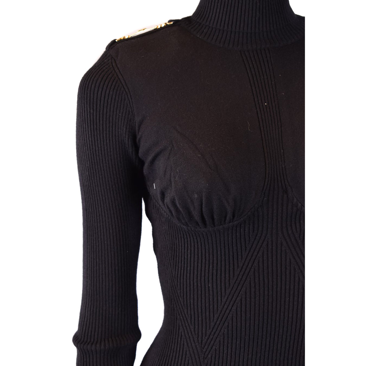Elisabetta Franchi damesjurk zwart - productfoto 12