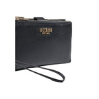 Guess portemonnee zwart rits en automatische knoop • zakken: buiten- en binnenzakken • size (cm): w20 x h11 x l2 (cm)