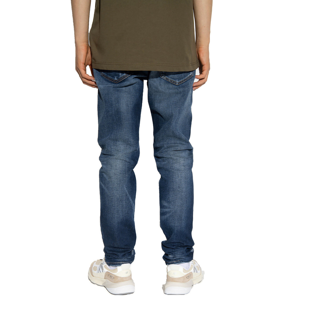 Diesel herenjeans blauw 63% Katoen 34% Lyocell