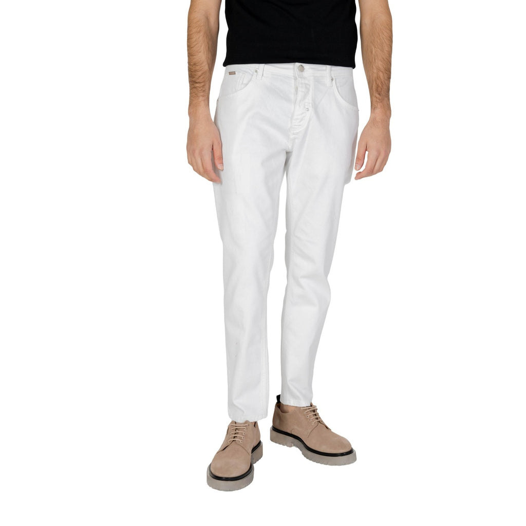 Antony Morato herenjeans wit rits en knopen
