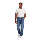 Tommy Hilfiger Jeans herenjeans blauw 99% Katoen 1% Elastaan