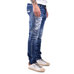 Dsquared2 herenjeans blauw knopen