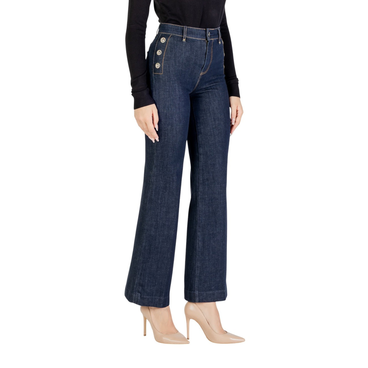 Guess dames jeans blauw - productfoto 4