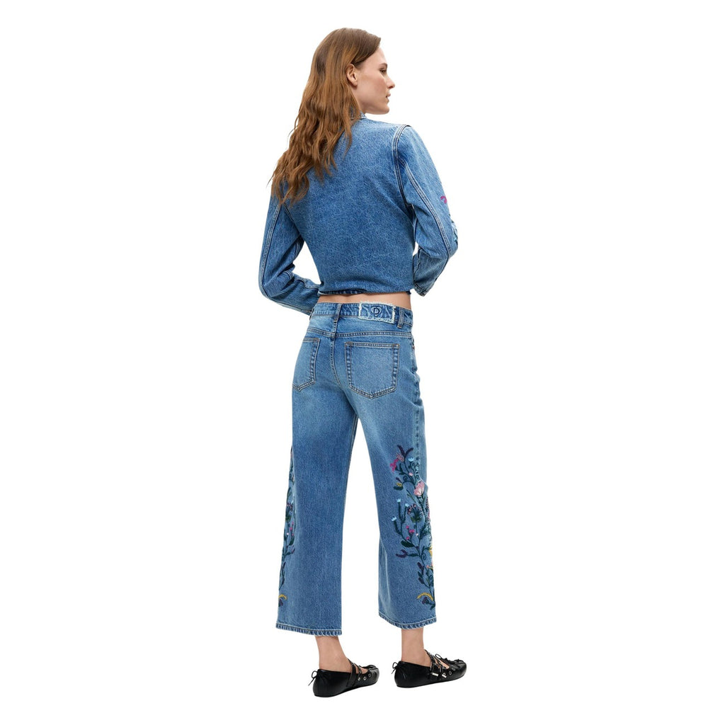 Desigual dames jeans blauw - productfoto 3