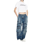 Off-white dames jeans blauw - productfoto 2