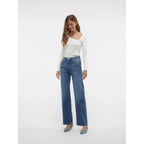Vero Moda dames jeans blauw - productfoto 4