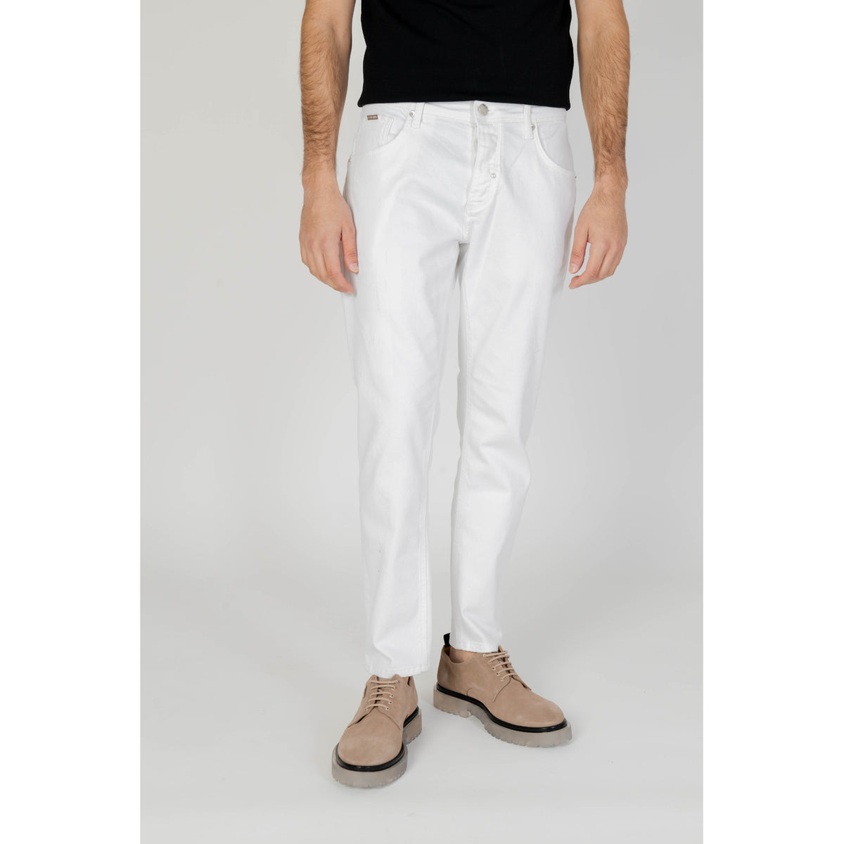 Antony Morato herenjeans wit rits en knopen