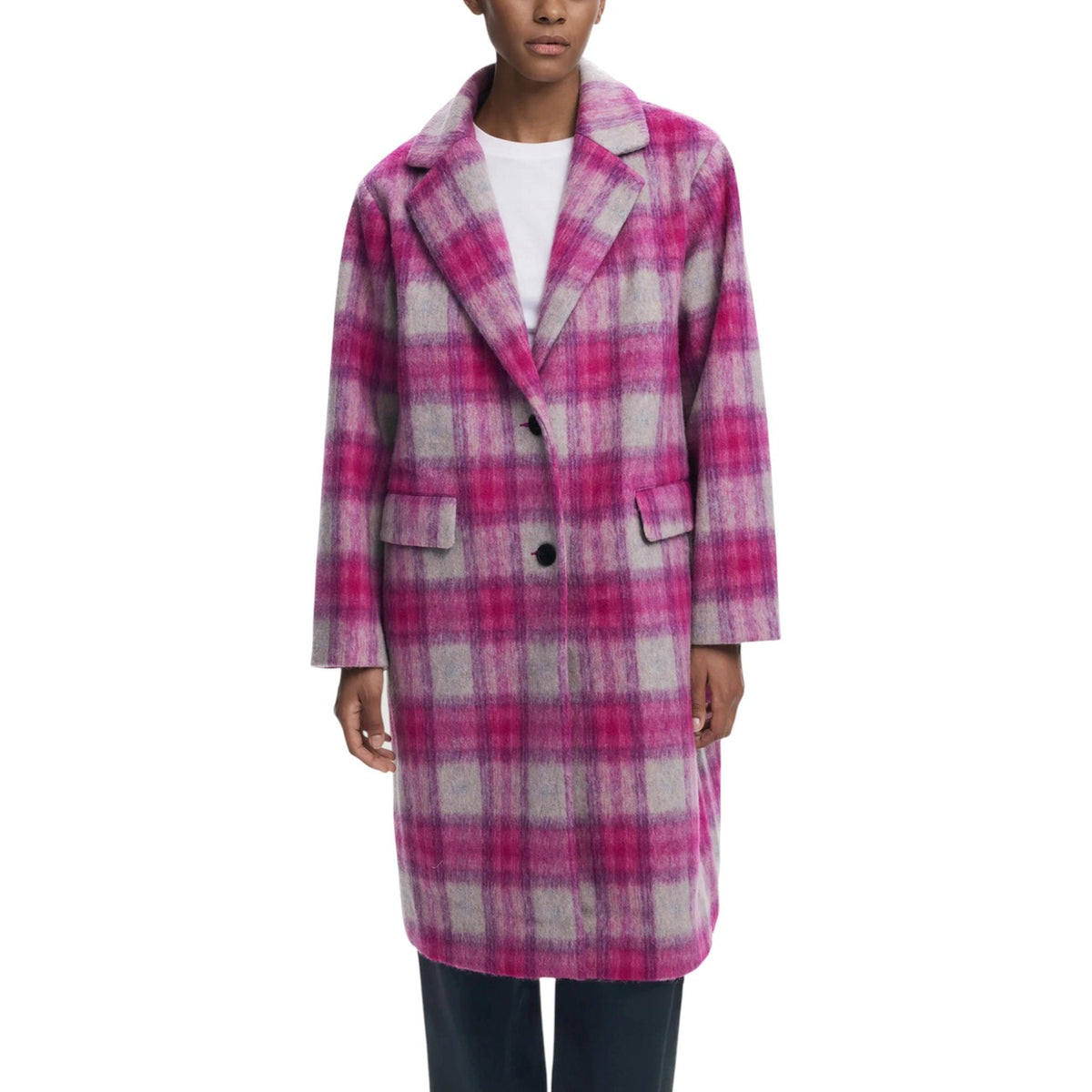 Desigual damesjas roze - vooraanzicht