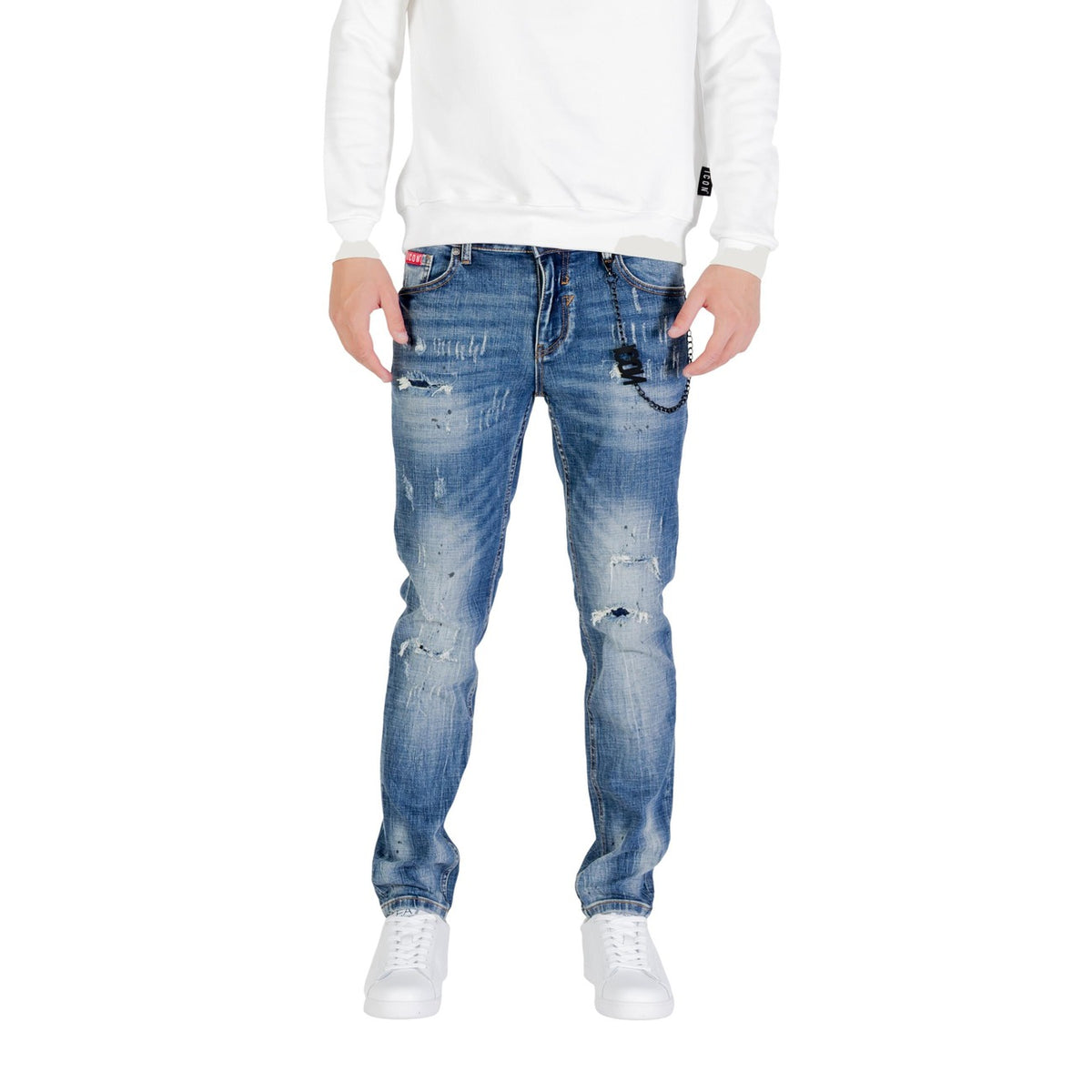Icon herenjeans blauw