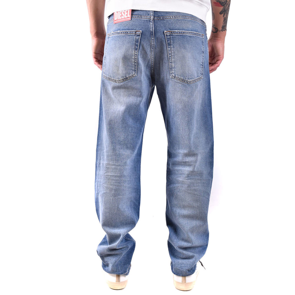 Diesel herenjeans blauw 100% Katoen