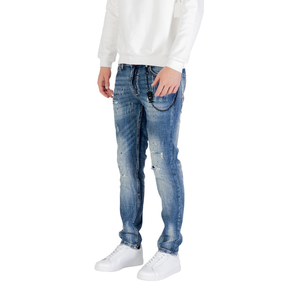 Icon herenjeans blauw