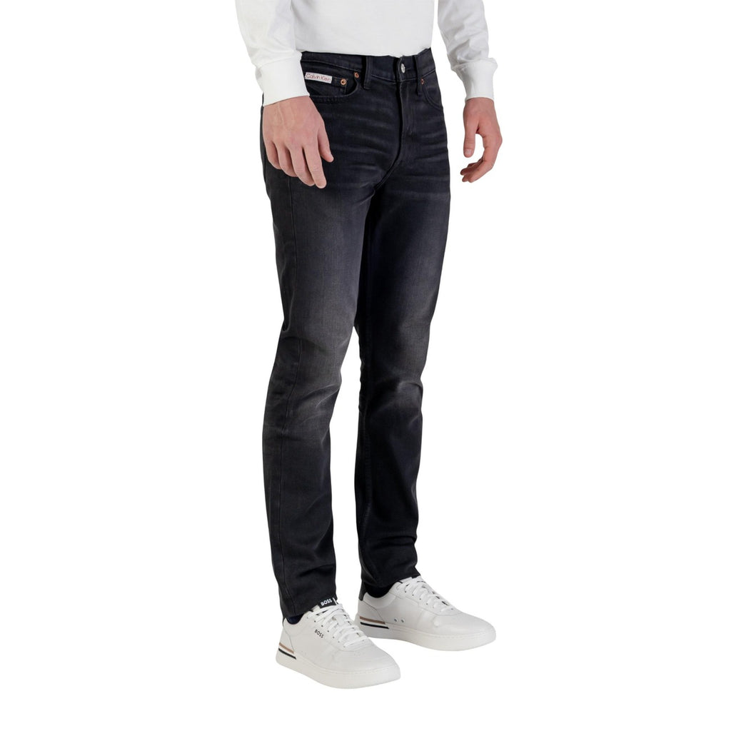 Calvin Klein Jeans herenjeans zwart voor- en achterzak