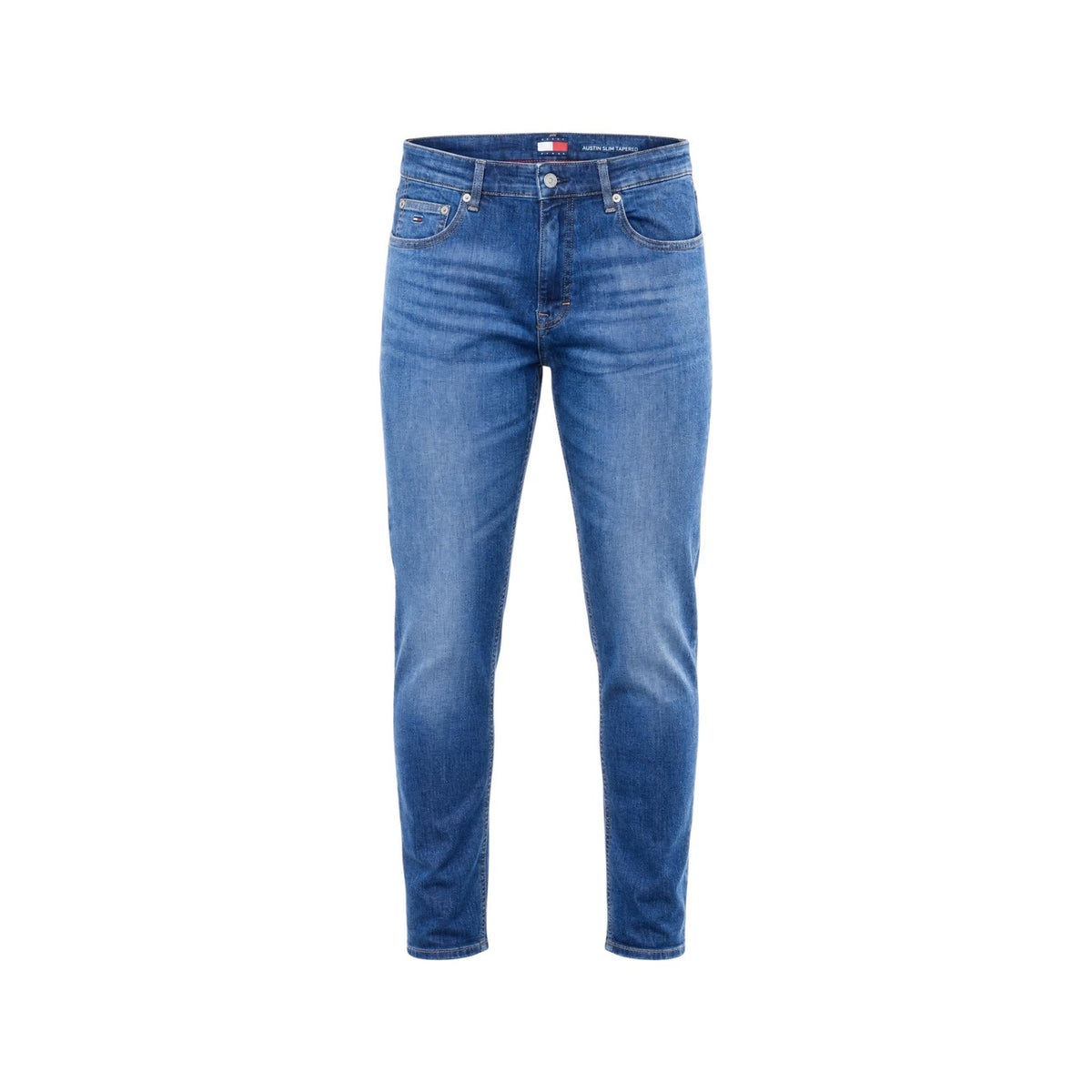 Tommy Hilfiger Jeans herenjeans blauw voor- en achterzak