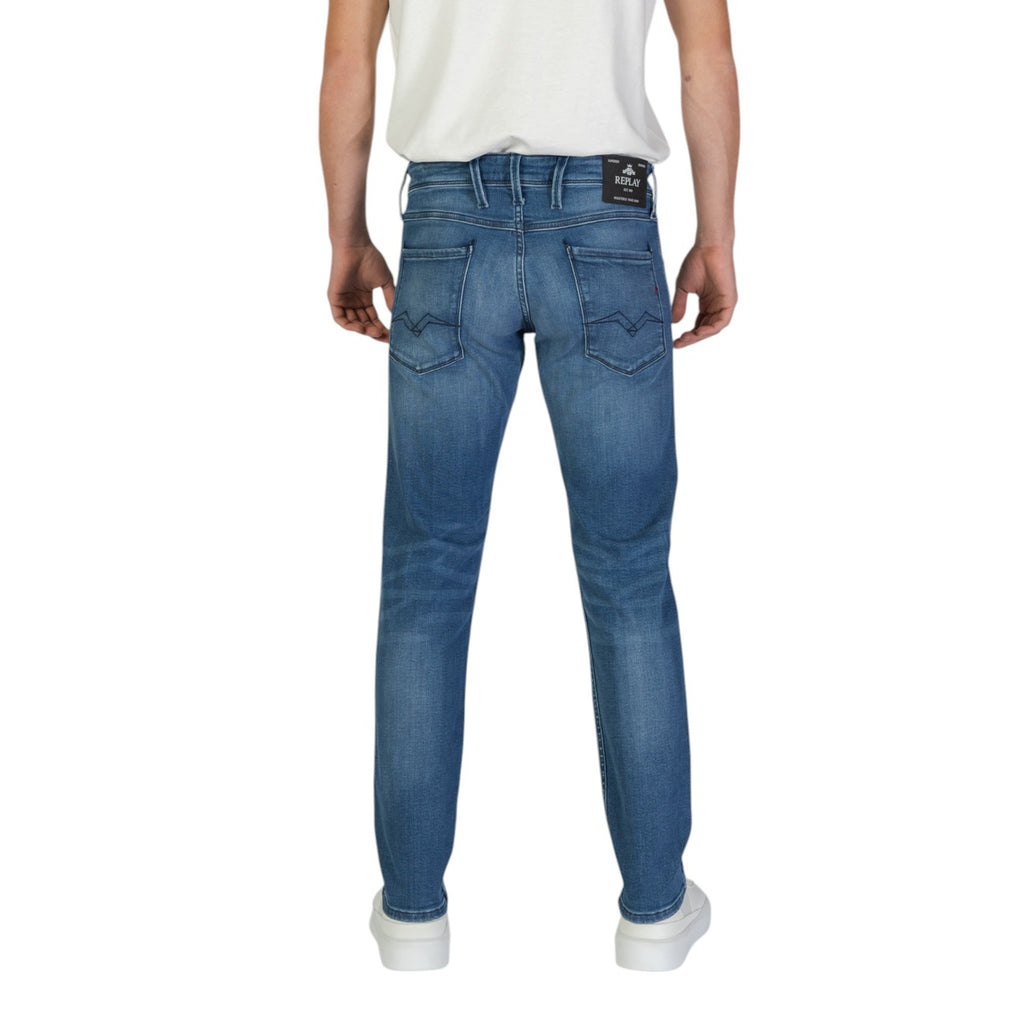 Replay herenjeans blauw 94% Katoen 2% Elastaan 4% Elastomultiester