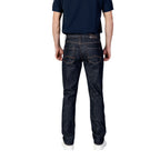 Armani Exchange herenjeans blauw uni