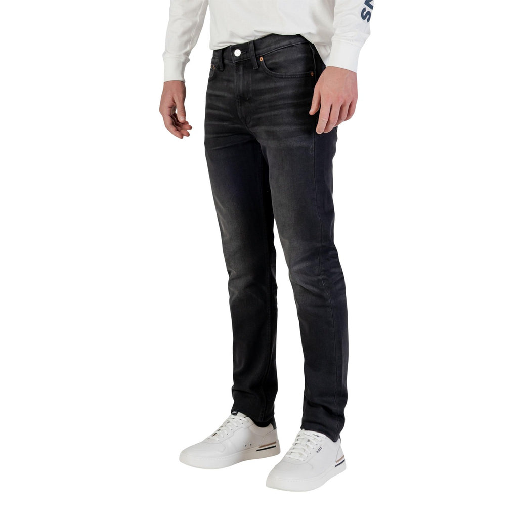 Calvin Klein Jeans herenjeans zwart voor- en achterzak