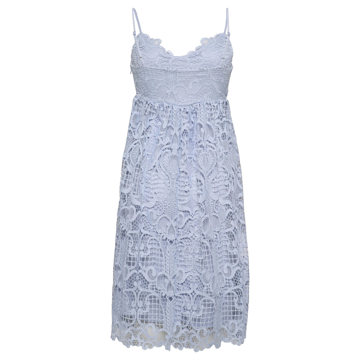Vila Clothes damesjurk lichtblauw - productfoto 2