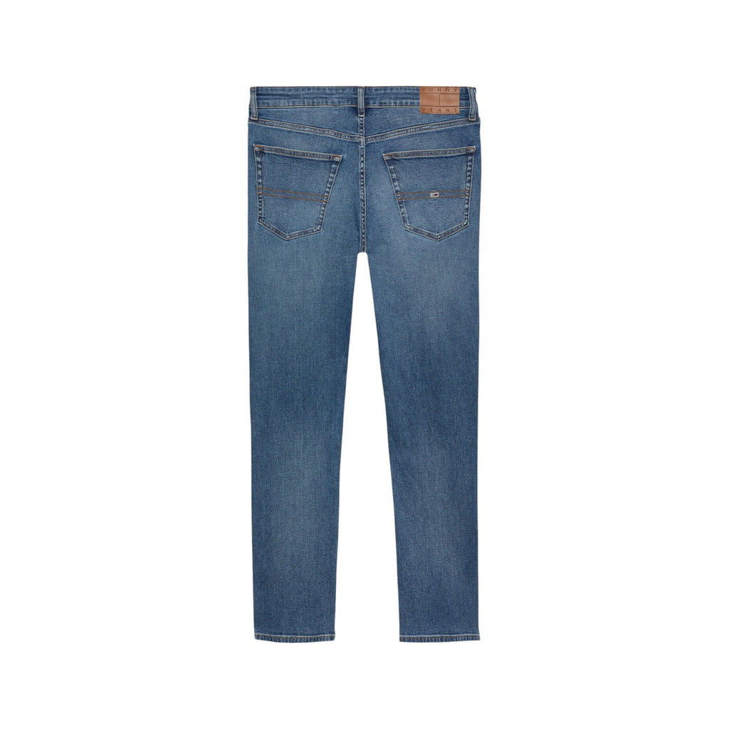 Tommy Hilfiger Jeans herenjeans blauw 78% Katoen 20% organisch katoen 2% Elastaan