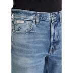 Calvin Klein Jeans herenjeans blauw rits en knopen