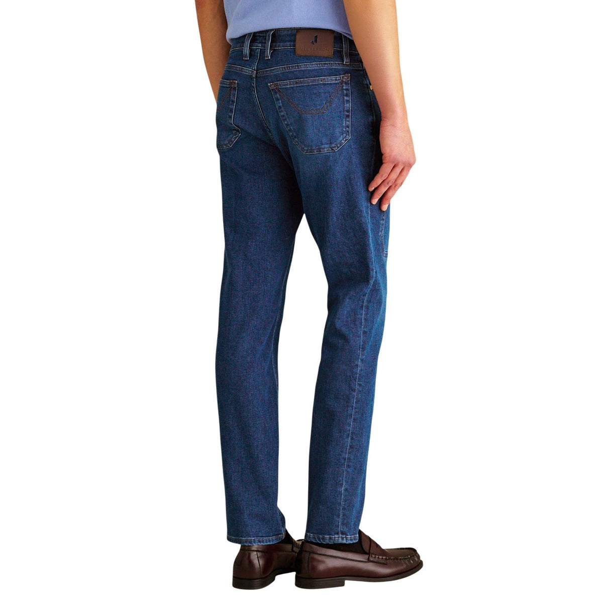 Jeckerson herenjeans blauw voor- en achterzak