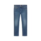 Tommy Hilfiger Jeans herenjeans blauw 78% Katoen 20% organisch katoen 2% Elastaan