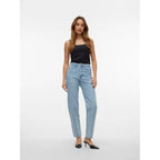 Vero Moda dames jeans lichtblauw - productfoto 4