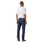 Levi`s herenjeans blauw 81% Katoen 1% Elastaan 18% Linnen