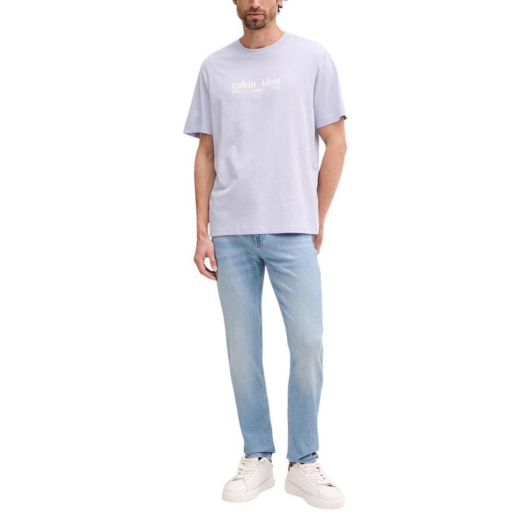Calvin Klein Jeans herenjeans blauw 2% Andere vezels 85% Katoen 13% Polyester