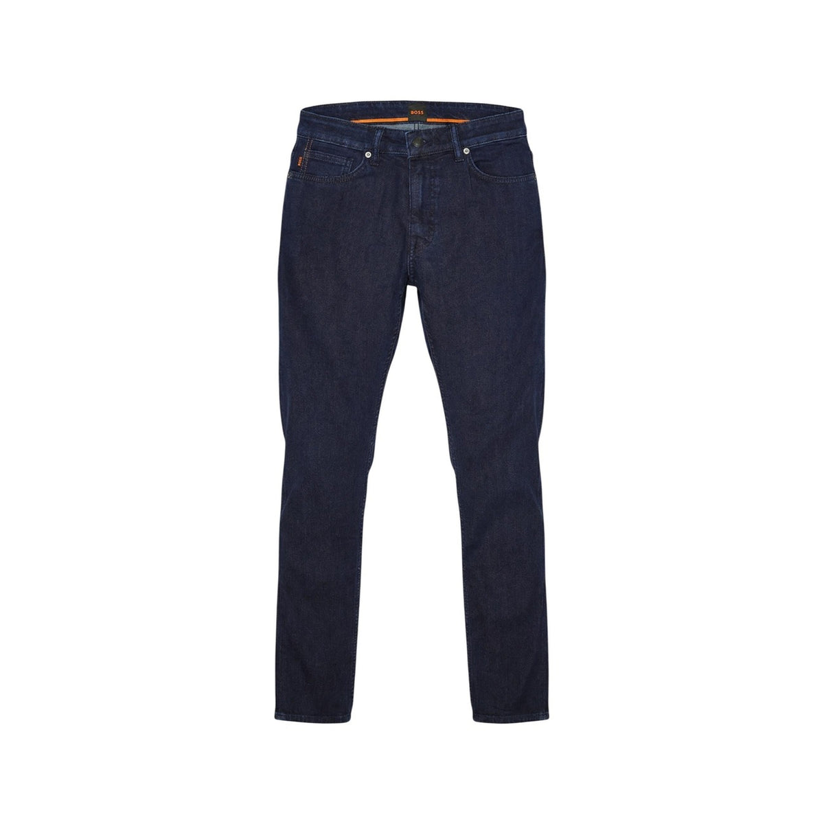 Boss herenjeans blauw rits en knopen