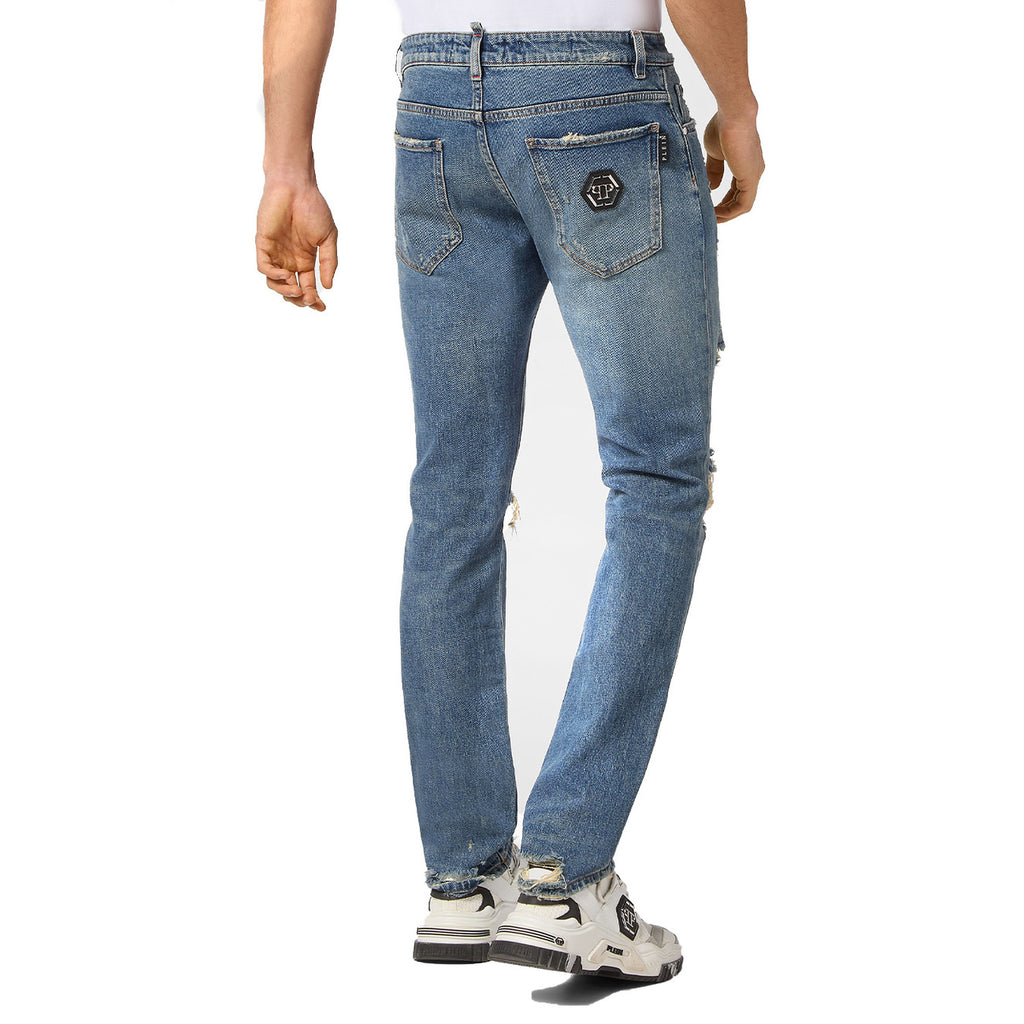 Philipp Plein herenjeans blauw